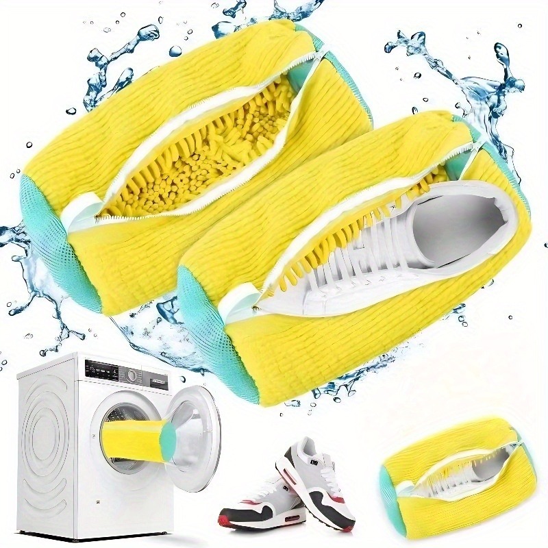 Heavy Equipment Grinder - Heavy-Duty Shoe Wash Bag, 360° Cleaning