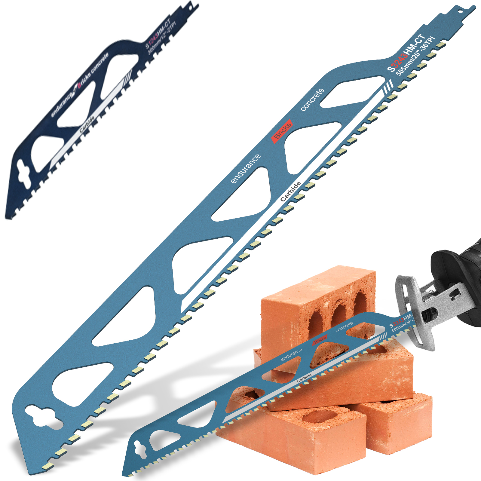 Power Trowel Concrete - 1PC Versatile Alloy Reciprocating Saw Blade