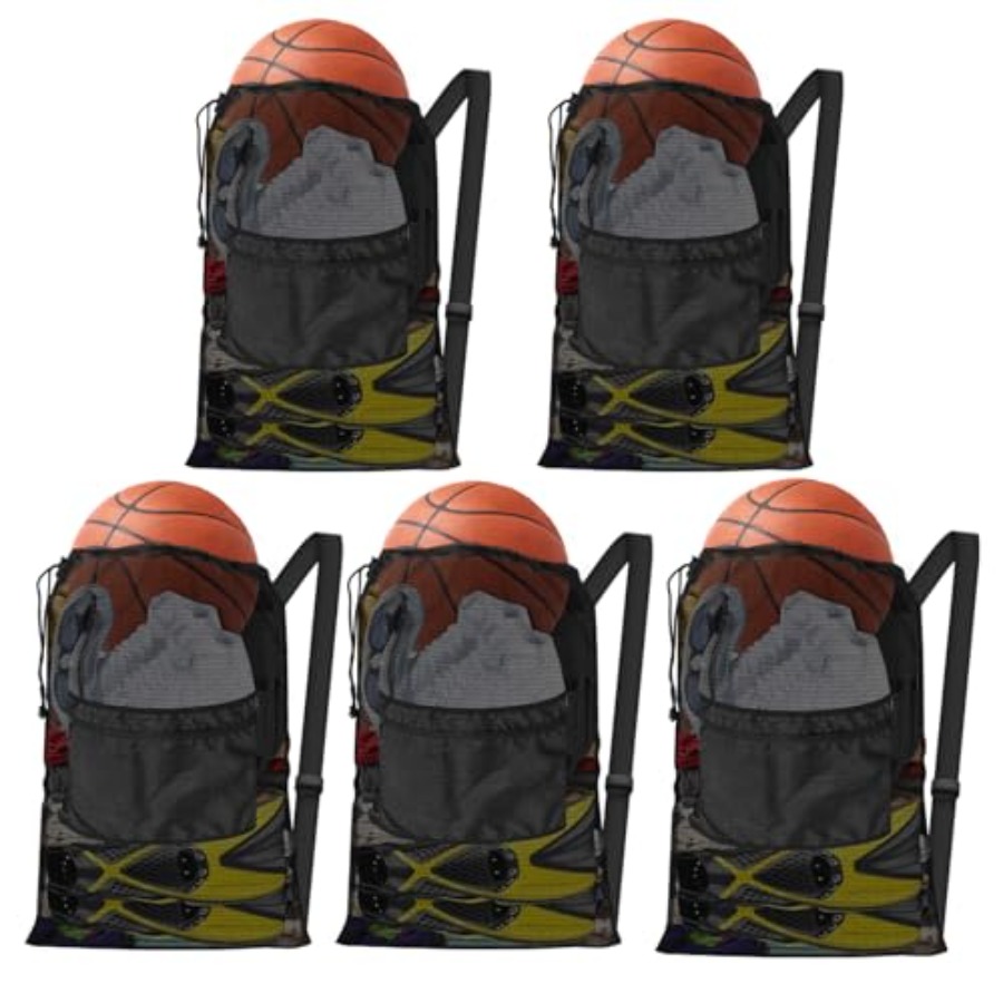 Heavy Equipment Gym - Drawstring Bag Heavy Duty Mesh Bag