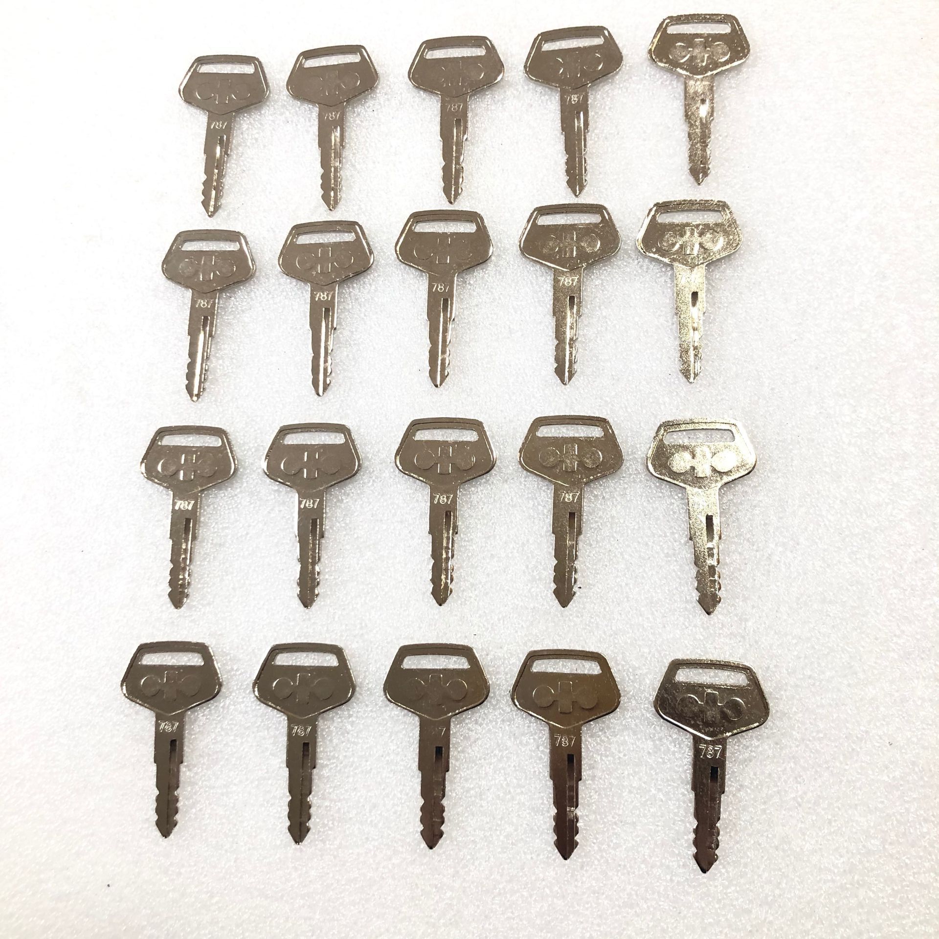 Heavy Equipment Bulldozer - 20PCS 787 Key for Komatsu Excavator