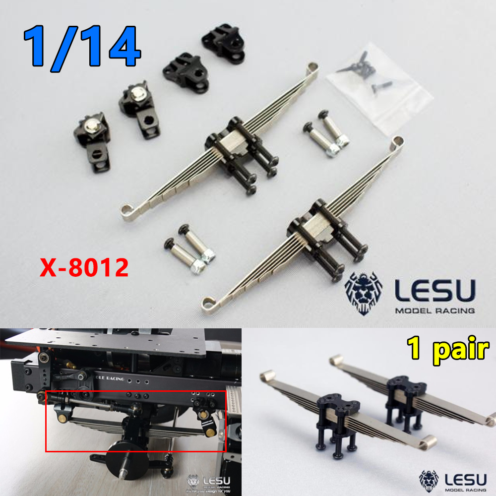 Dump Truck Toy - LESU unpowered front axle front suspension