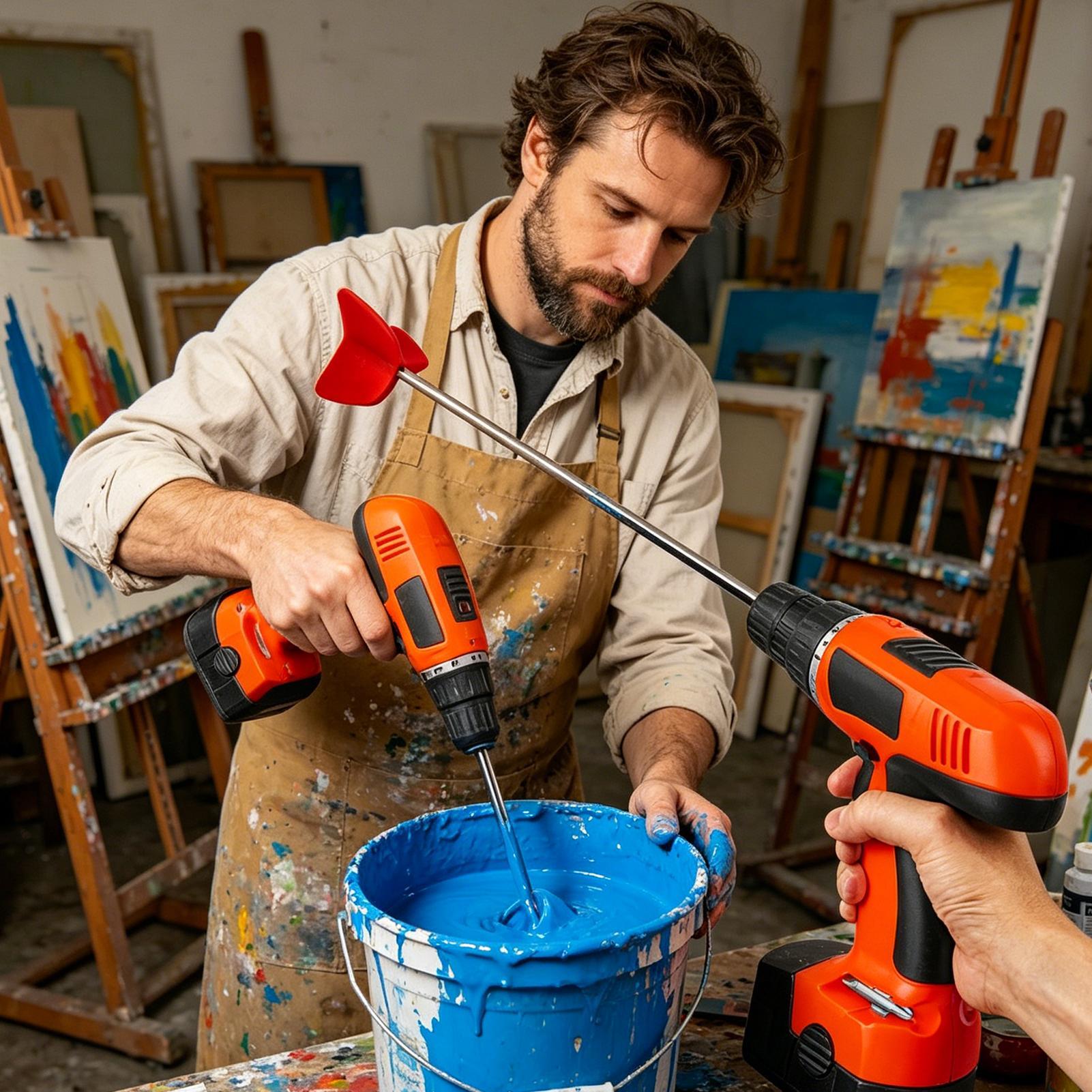 Paint Stirrer For Drill Quick  - огляд і ціна Heavy Equipment Mixer