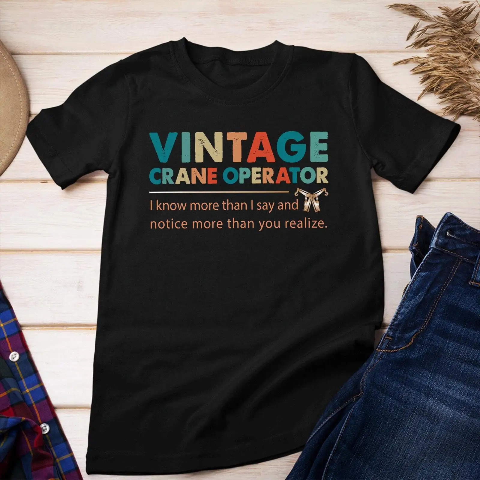 Vintage Crane Operator Funny Q - огляд і ціна Heavy Equipment Quotes