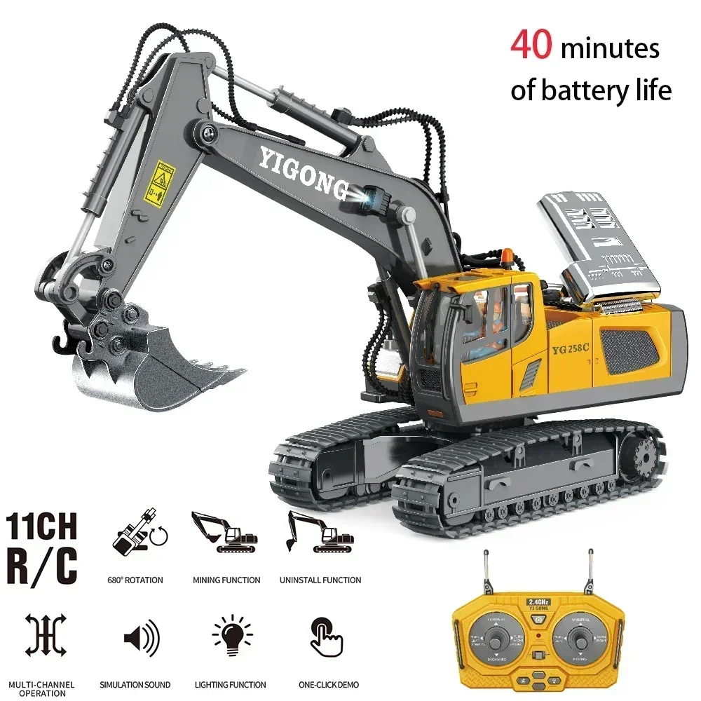 Excavator Dump Trucks 2.4G Hig - огляд і ціна Dump Truck Toy