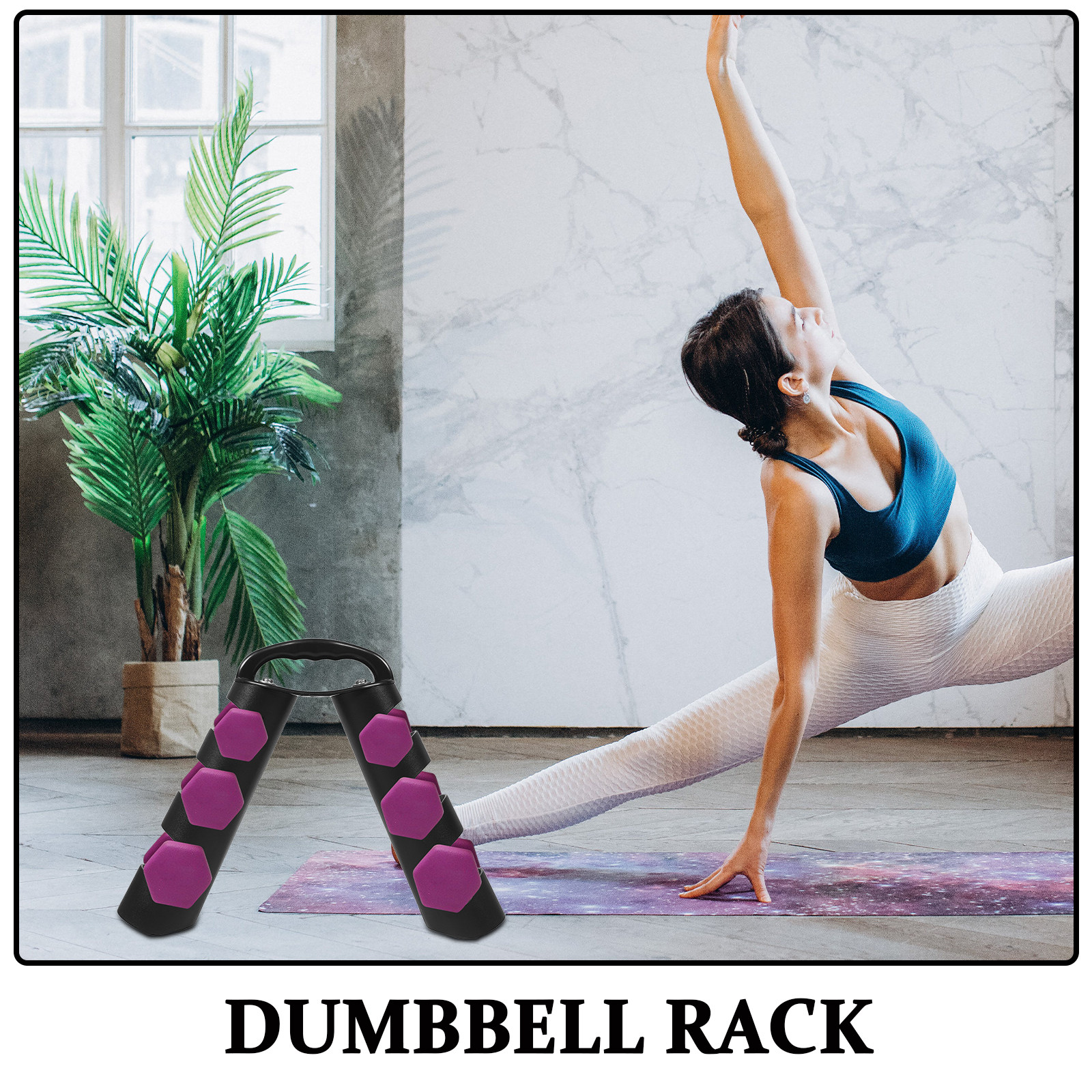 Dumbbell Rack Rotating Three-T - огляд і ціна Heavy Equipment Gym