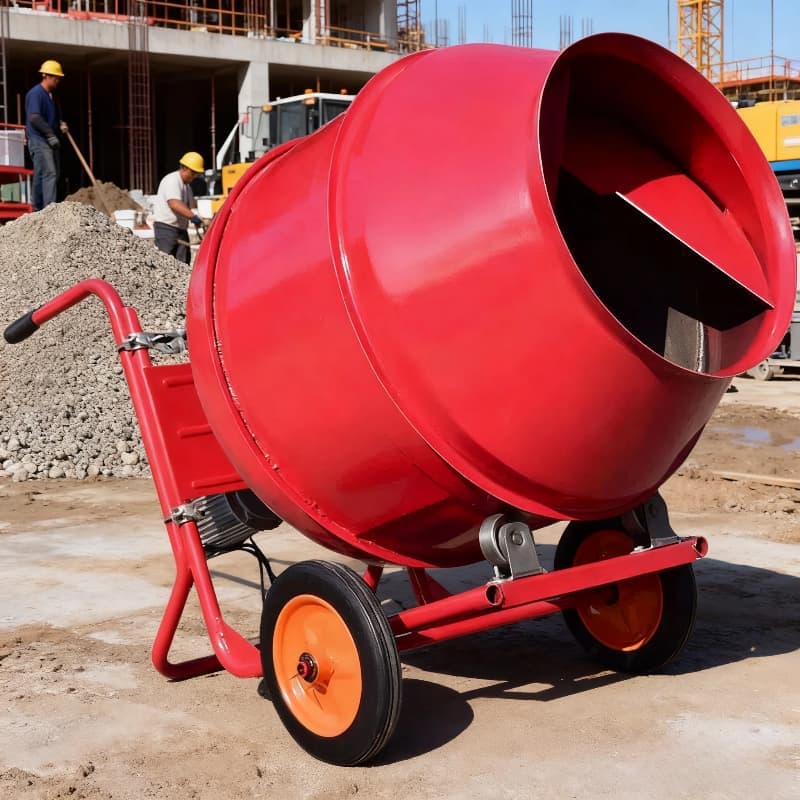 Concrete Mixer Heavy  Mobile C - огляд і ціна Heavy Equipment Mixer