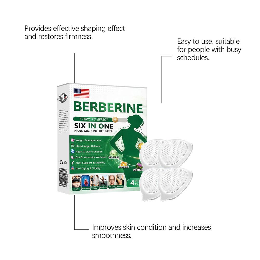 Berberine Microneedle Body Pat - огляд і ціна Heavy Equipment Stickers