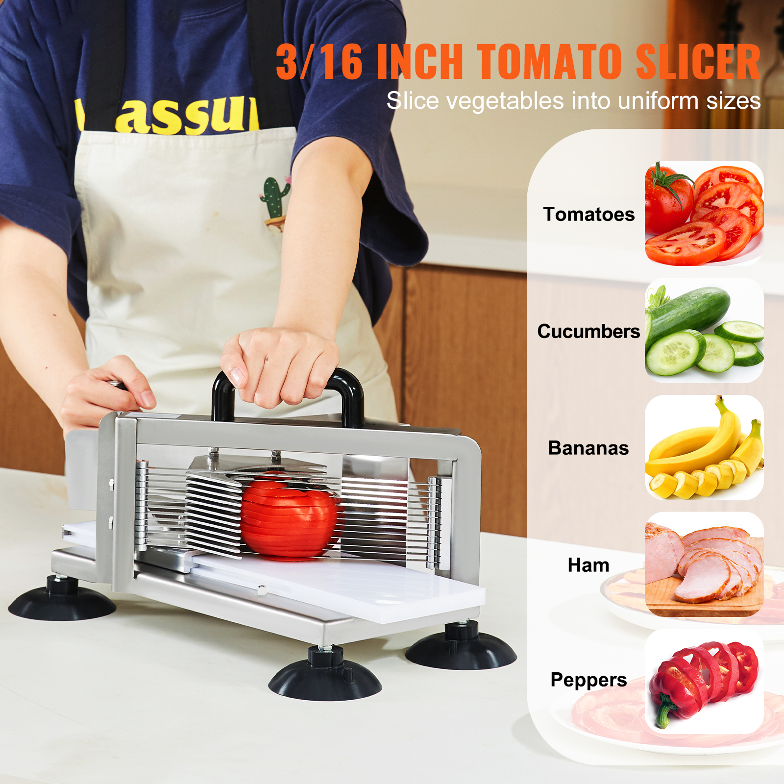 SucceBuy Tomato Slicer 3/16 in - огляд і ціна Heavy Equipment Grinder