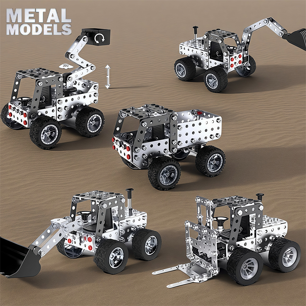 3D Metal Assembly Engineering  - огляд і ціна Dump Truck Toy