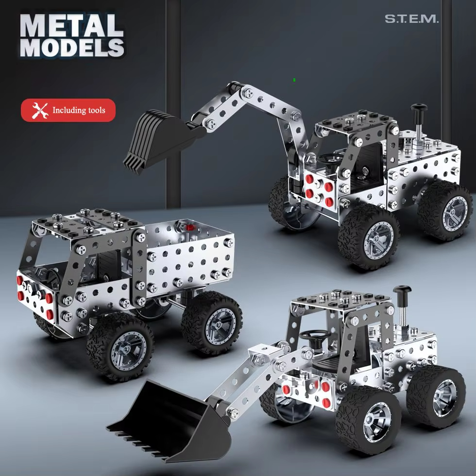 3D Metal Assembly Engineering  - огляд і ціна Dump Truck Toy
