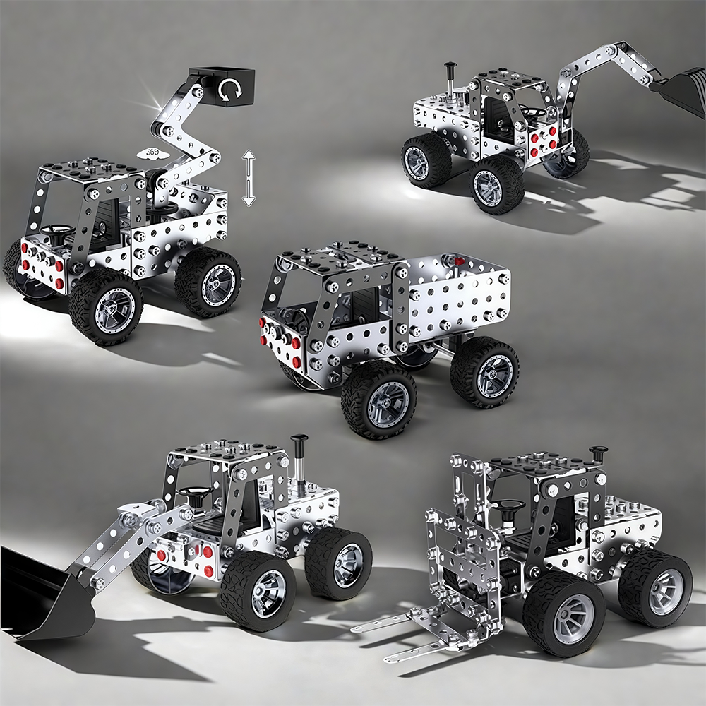 3D Metal Assembly Engineering  - огляд і ціна Dump Truck Toy