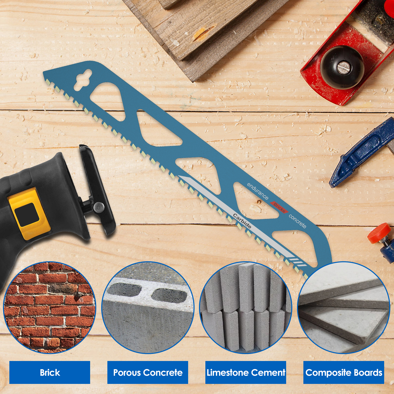 1PC Versatile Alloy Reciprocat - огляд і ціна Power Trowel Concrete
