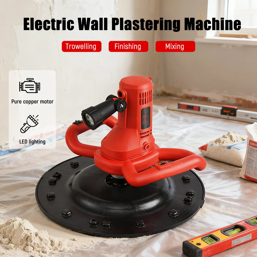 High-Power Electric Wall Finis - огляд і ціна Power Trowel Concrete