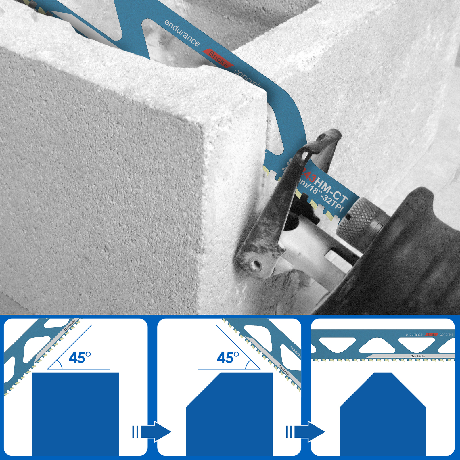 1PC Reciprocating Saw Blade 10 - огляд і ціна Power Trowel Concrete