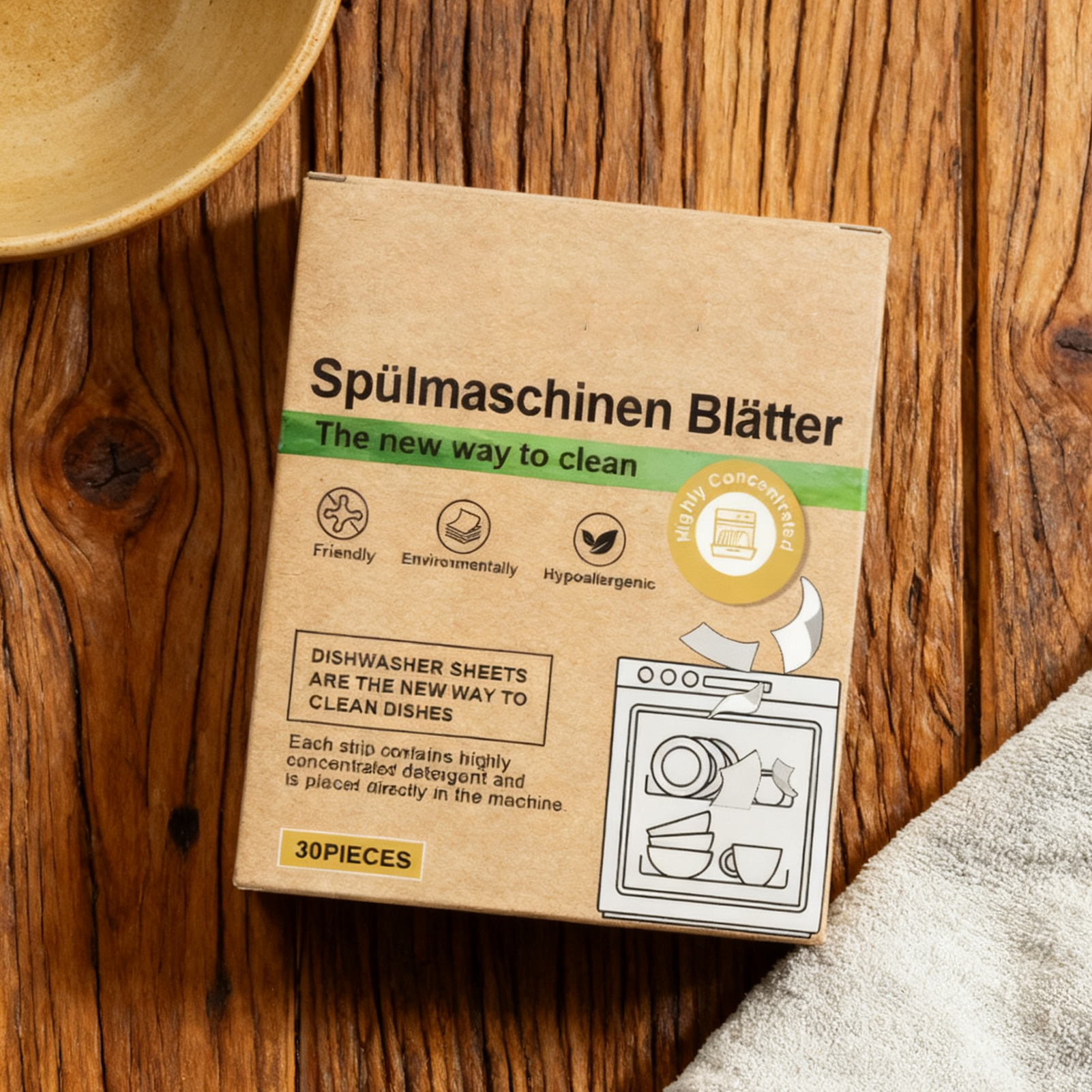 Dishwasher Cleaner Tablets, 30 - огляд і ціна Heavy Equipment Grinder
