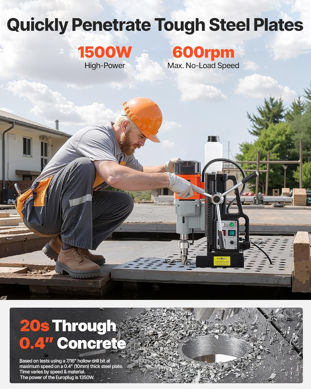 Magnetic Drill Press 1550 W 2  - огляд і ціна Magnetic Drill Press