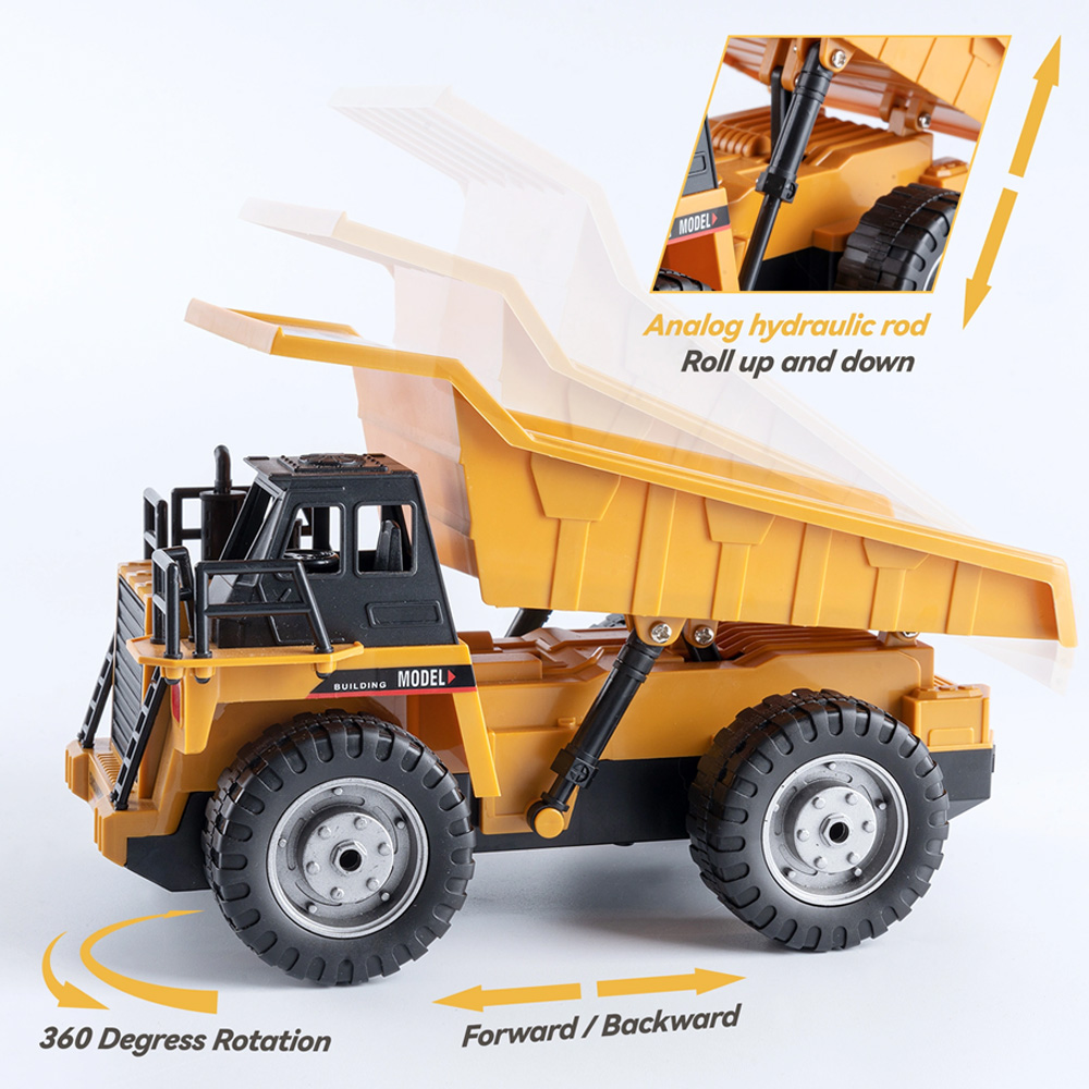 2025 New 4WD Remote Control RC - огляд і ціна Dump Truck Toy