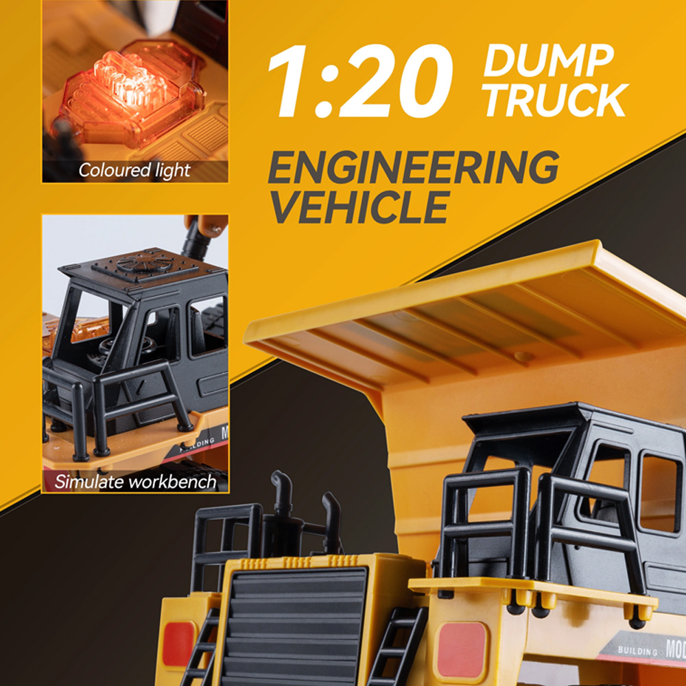 2025 New 4WD Remote Control RC - огляд і ціна Dump Truck Toy