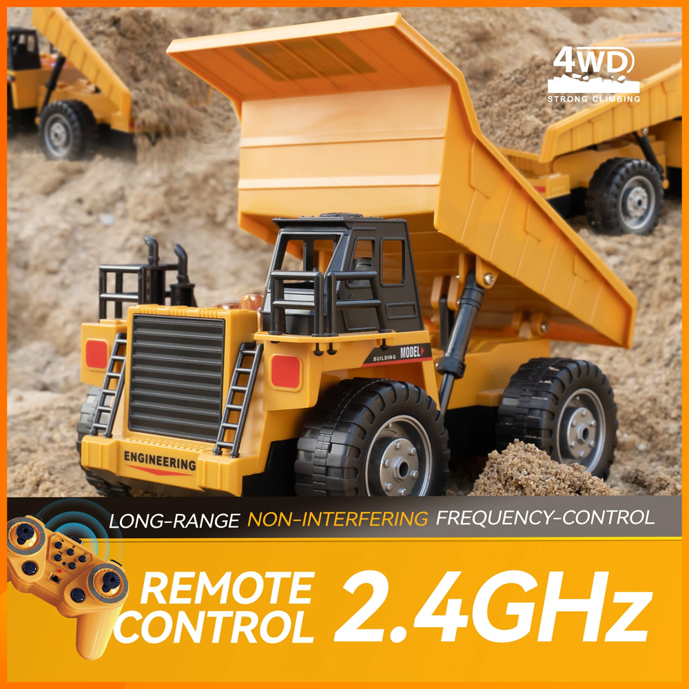2025 New 4WD Remote Control RC - огляд і ціна Dump Truck Toy
