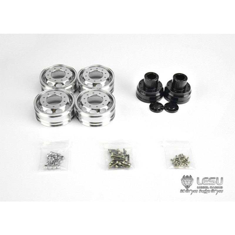LESU1/14 Truck rear wheel alum - огляд і ціна Dump Truck Toy